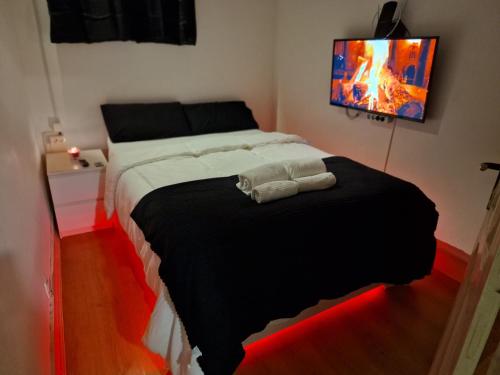 Quarto em apartamento Nudista liberal (adult only)