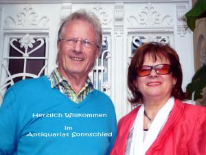 Romantikzimmer im Antiquariat
