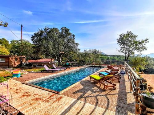 Séjour Balnéo Atypique, piscine chauffée toute l'année, jacuzzi,sauna,loisirs nature