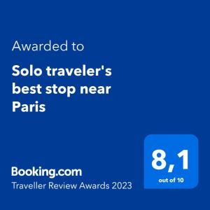 Solo traveler's best stop near Paris