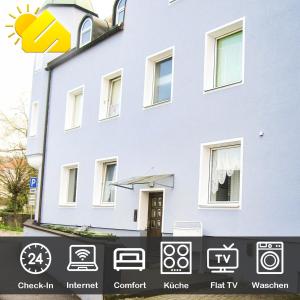 Séjour chez l'habitant SUNNYHOME Monteurwohnungen und Apartments in Schwandorf Wöhrvorstadt 92421 Schwandorf in Bayern Bavière