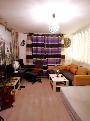 Trendy cool and cozy big room in a green area 12 min near from the center