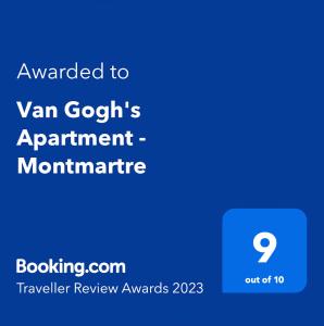 Van Gogh's Apartment - Montmartre