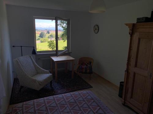 Zimmer mit Bergblick