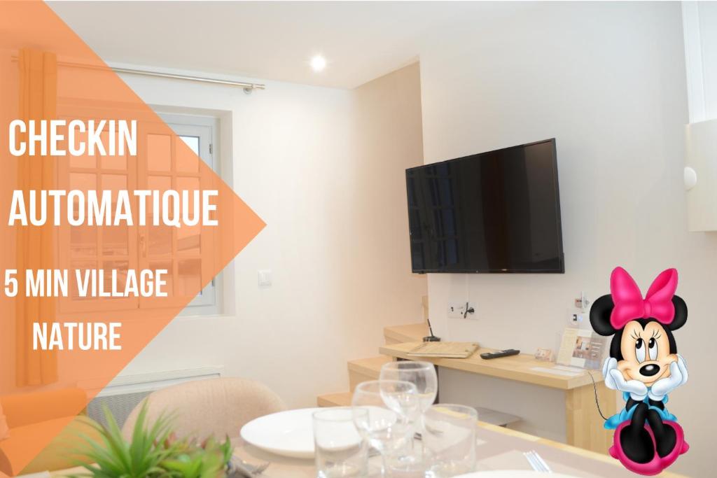 Appartement Self Checkin Automatique - 9 min Disney - LE MINNIE - COSYRENTING 14C Rue du Pont de Couilly, 77174 Villeneuve-le-Comte