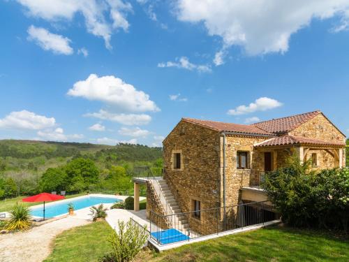 Serene Holiday Home in Mazeyrolles with Swimming Pool Mazeyrolles france