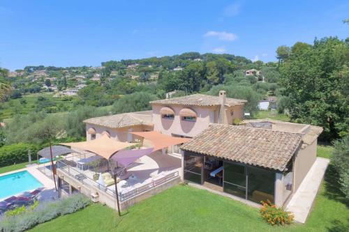 Serene Luxurious Hillside Villa near Cannes Mougins france