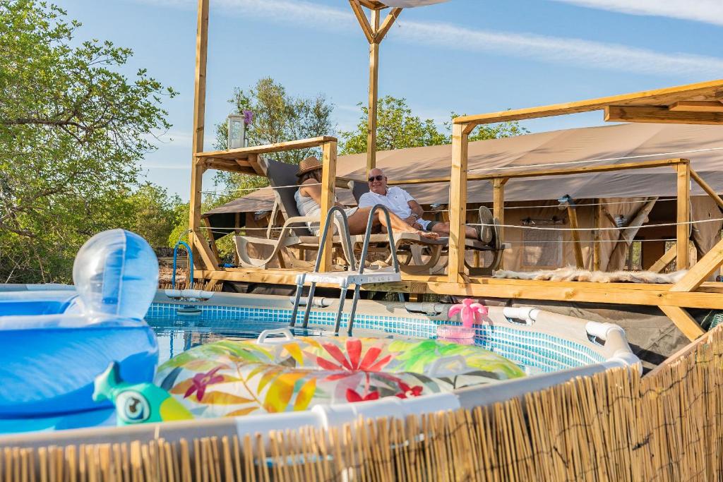 Tente de luxe SES Quinta Luxury Safari Tents Carrasqueiro 304 H, 8200-462 Paderne