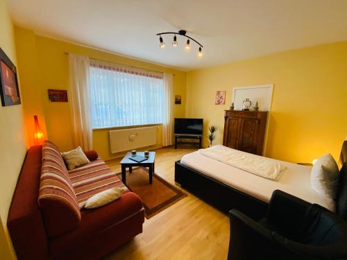 Single-Apartment bis 2 Personen, 27qm in Schleusingen, WLAN, Parkplatz Schleusingen allemagne