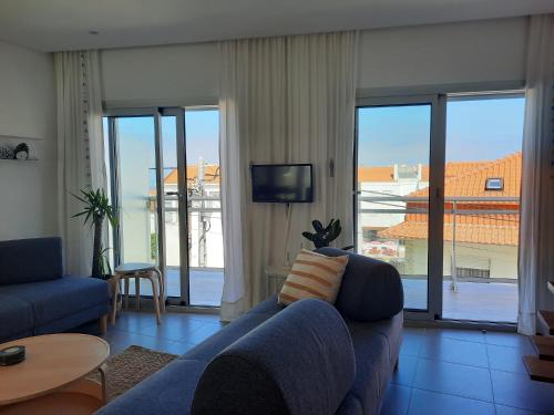 Sitius 5B - NEW seaview apartment with rooftop terrace in historical centre Sitio da Nazaré Nazaré portugal