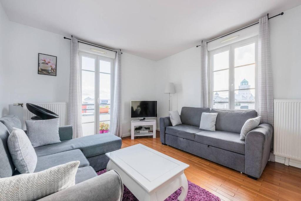 Appartement Smart apartment Val d'Europe 7/9 pers 4 Rue des Livrains, 77700 Chessy