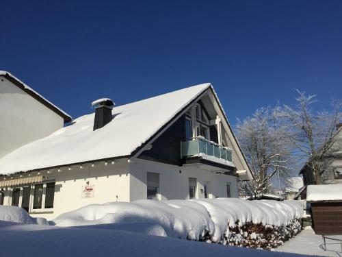 Snow covered Holiday Home in Winterberg with Sauna Garden Winterberg allemagne