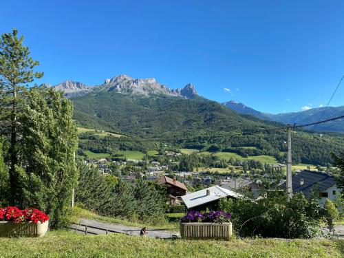 soleil et vue Barcelonnette france