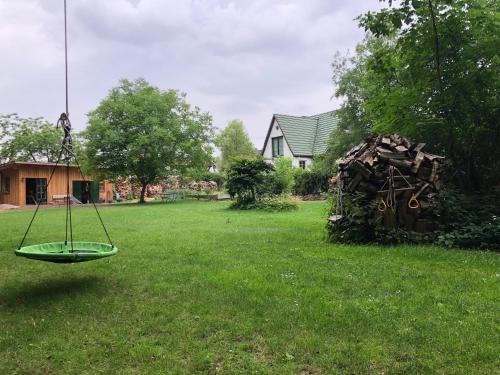Appartement Souterrain am Waldrand mit Sauna 8 Buchenweg Biendorf