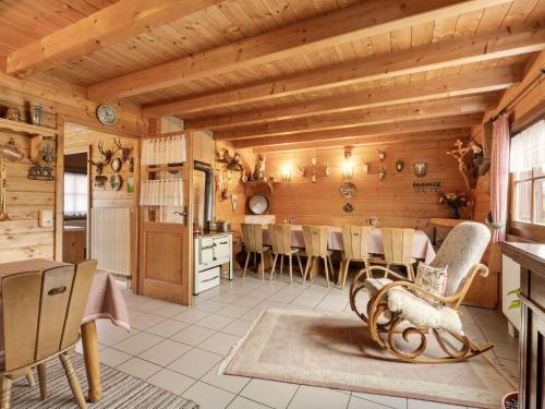 Spacious Chalet in Hinterrod Thuringia with Sauna Eisfeld allemagne