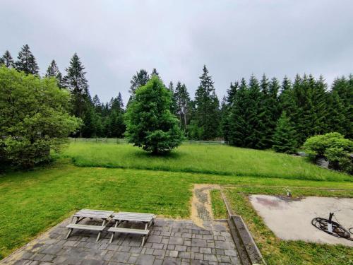 Spacious semi detached house with wood stove located directly on the Rennsteig Eisfeld allemagne