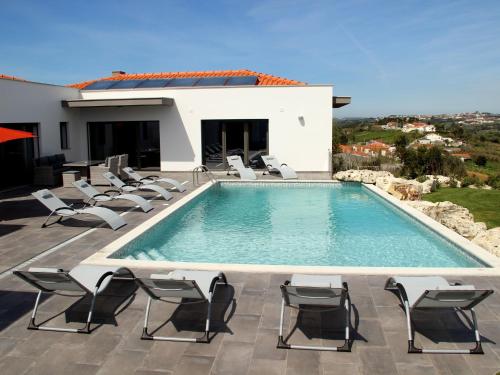 Spacious Villa in Salir de Mato with Private Pool Terrace Salir de Matos portugal