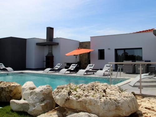 Villa Spacious Villa in Salir de Mato with Private Pool Terrace  Salir de Matos