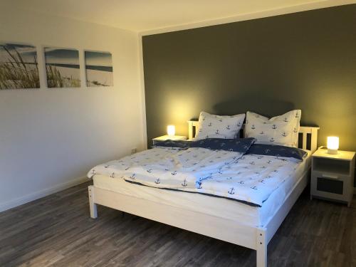 Appartement Storchenparadies Röthel 14 Hersbarg Rechter Eingang Bergenhusen