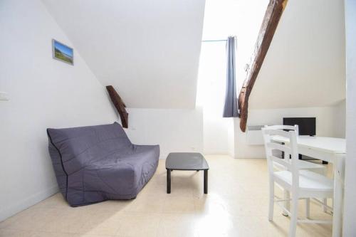 Appartement Studio 2 pers au dernier étage vue mer 17 Quai Gambetta Cancale