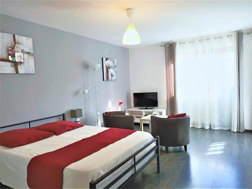 Appartement Studio Aix-les-Bains, 1 pièce, 2 personnes - FR-1-555-70 11 Montée des Carrières Romaines Bâtiment B Aix-les-Bains