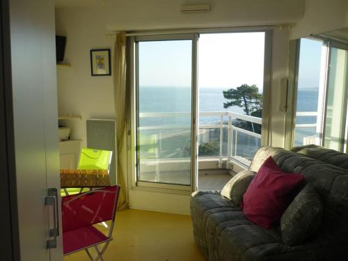 Appartement Studio avec balcon sur plage Pereire Pleine vue mer 73 Boulevard de l'Océan Arcachon