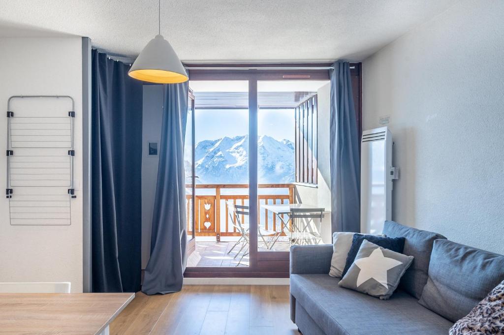 Appartement Studio avec terrasse amenagee a L'Alpe d'Huez 462 Rue des Passeaux Isère, Auvergne-Rhône-Alpes, 38750 L\'Alpe-d\'Huez