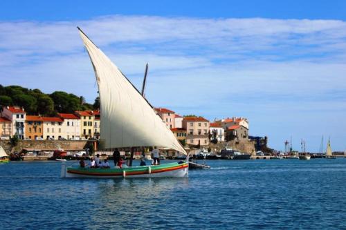 Studio Bon Dia/balcon/proche criques et Collioure Port-Vendres france