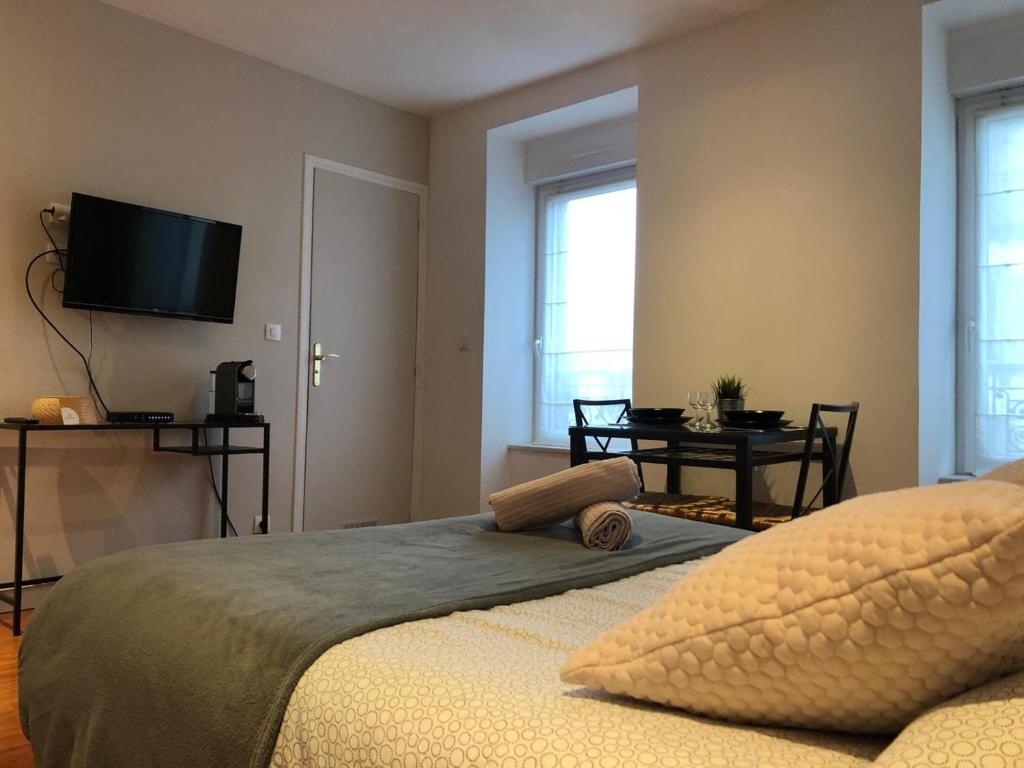 Appartement Studio Brest centre ville, 3ème étage sans ascenseur 128 Rue Jean Jaurès, 29200 Brest