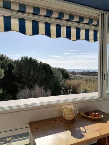 Studio Cabine Vue Mer et Pinède La Grande Motte france