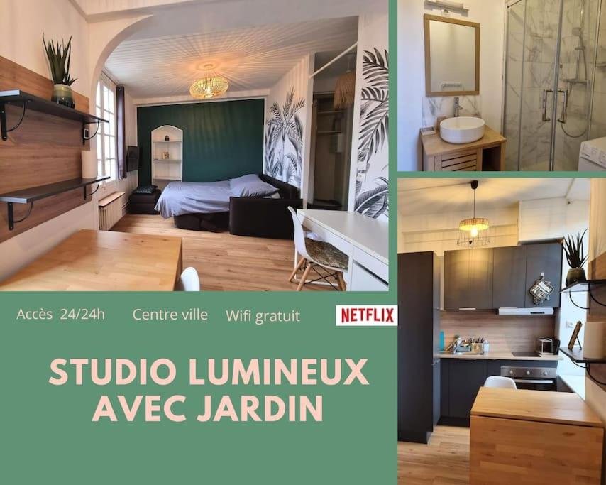 Appartement Studio calme avec jardin 10 Rue de Paris, 91310 Longpont-sur-Orge