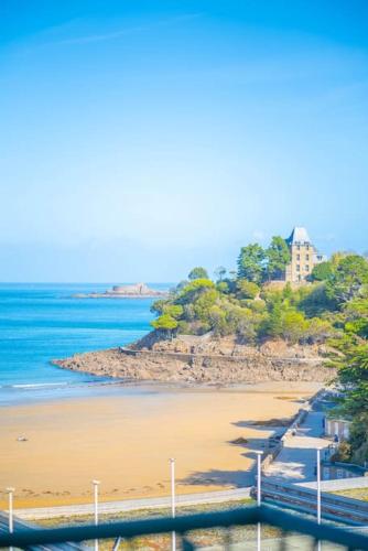 Studio Centre belle vue mer Dinard france