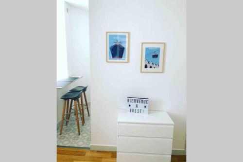 Appartement Studio Centre-ville 12 Rue Bertrand du Guesclin Brest