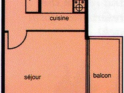 Appartement Studio Chamrousse, 1 pièce, 3 personnes - FR-1-340-167 216 Avenue Henri Duhamel -  - Recoin Chamrousse