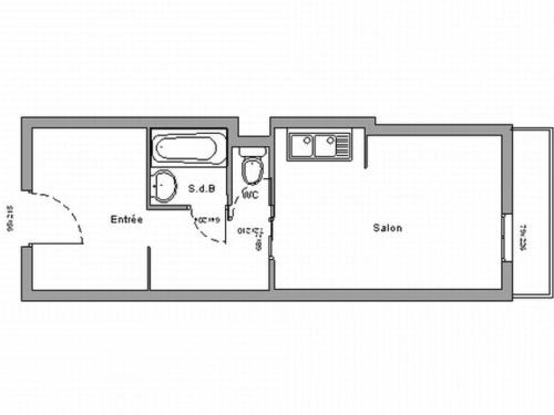 Appartement Studio Chamrousse, 1 pièce, 4 personnes - FR-1-340-121 394 Rue Des Chardons Bleus -  - Roche Beranger Chamrousse