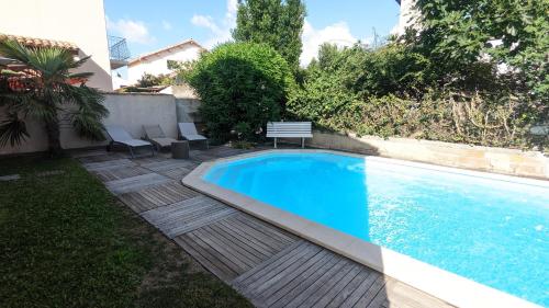 Studio, dans maison avec piscine Montpellier france