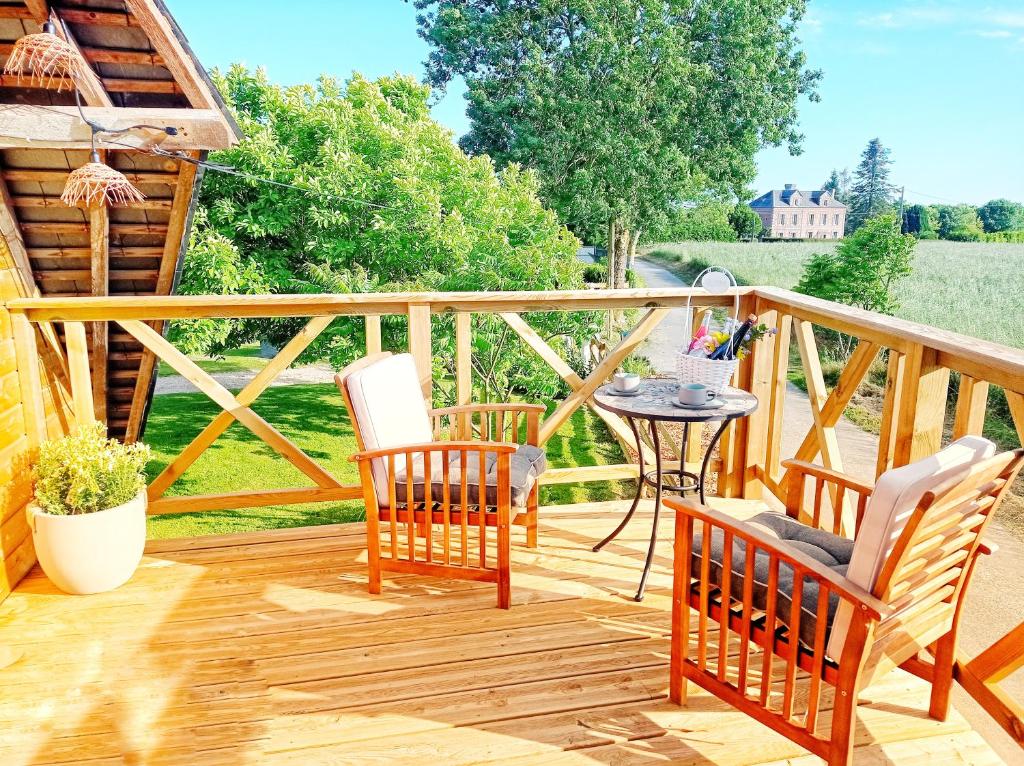 Maison de vacances Studio de charme avec SPA terrasse et jardin privé 78 Chemin de la Ferme de la Vallée, 14590 Moyaux