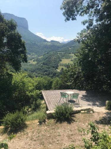 Studio en pleine nature Choranche france