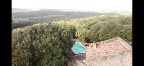 Maisons de vacances Studio Gard calme et nature Le Mas d'Eyrolles Russan
