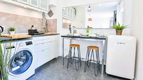 Appartement Studio HIRSCH56 - Zentral-Ruhig-Terrasse-Netflix Hirschstraße 56 Karlsruhe