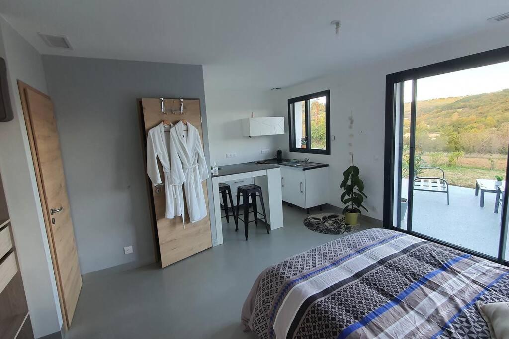 Appartement Studio indépendant vue magnifique et au calme Serre-au-Lard, 26400 Crest