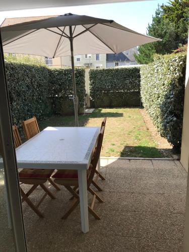 Studio L'Air Marin avec terrasse et jardinet à 2 pas de la plage Pornichet france