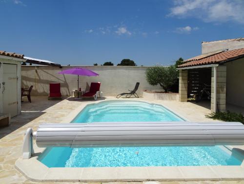 Studio l'Obrador 25 m2, vue jardin & terrasse + accès piscine Rieux-Minervois france