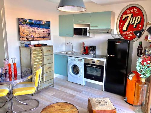 Studio neuf,vintage,terrasse,wifi ,excellence face mer Saint-Hilaire-de-Riez france