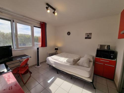 Appartement Studio Perpignan, à 30 min du Barcares Avec Parking Gratuit 41 Boulevard John Fitzgérald Kennedy Perpignan