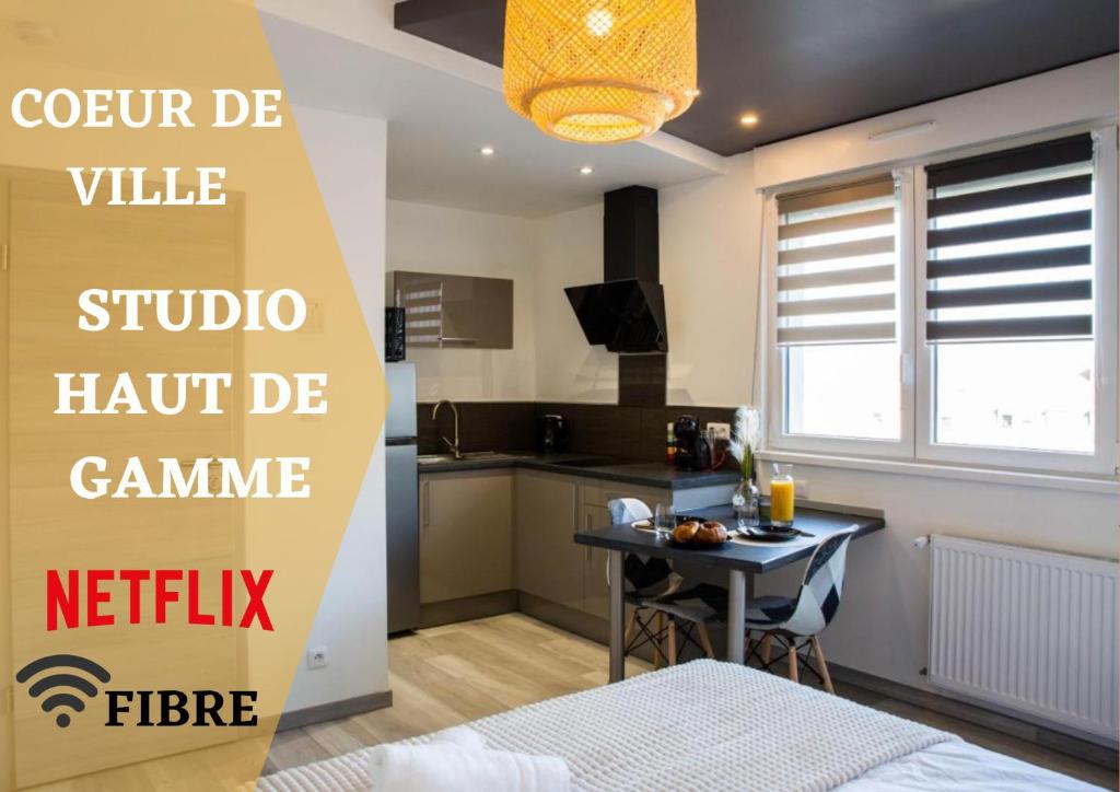 Appartement Studio Prestige Cœur de Ville 4 Avenue de Colmar, 68100 Mulhouse