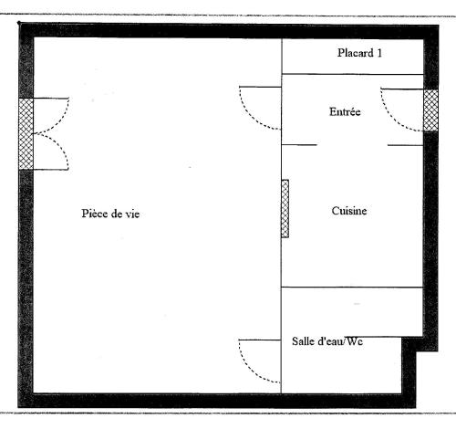 Appartement Studio Résidence le Metropole 49 avenue de Verdun La Bourboule