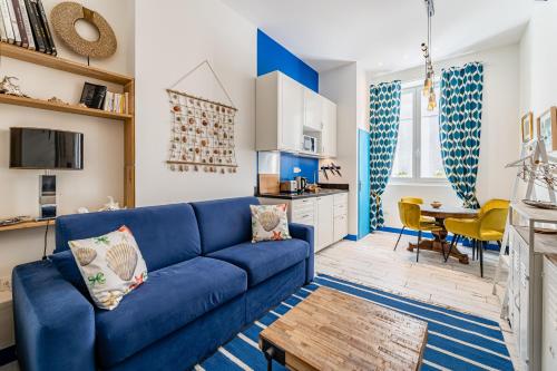 Appartement Studio Shell, 120m Vieux-Port, Clim Netflix Wifi, Accès avec code 4 ème étage 5 Cours Jean Ballard Marseille