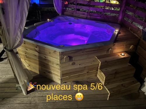 Appartement Studio spa privé accès piscine 6 Allée de kerguillaouet Moëlan-sur-Mer