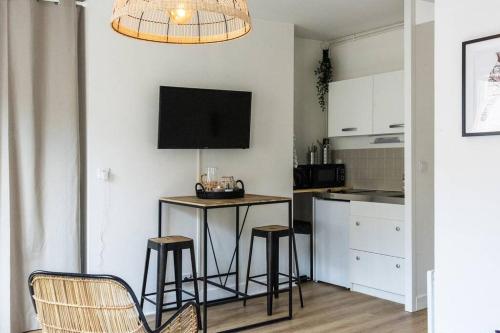 Appartement Studio tendance, 2min de l'hyper-centre 46 Rue Caponière Caen